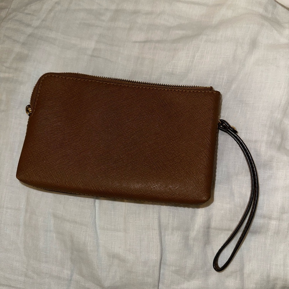 Michael kors double pocket wristlet